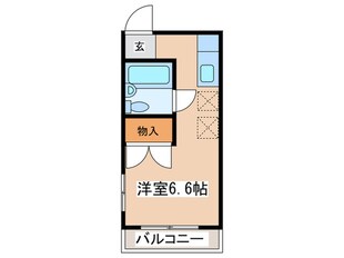 コーポ宮本の物件間取画像